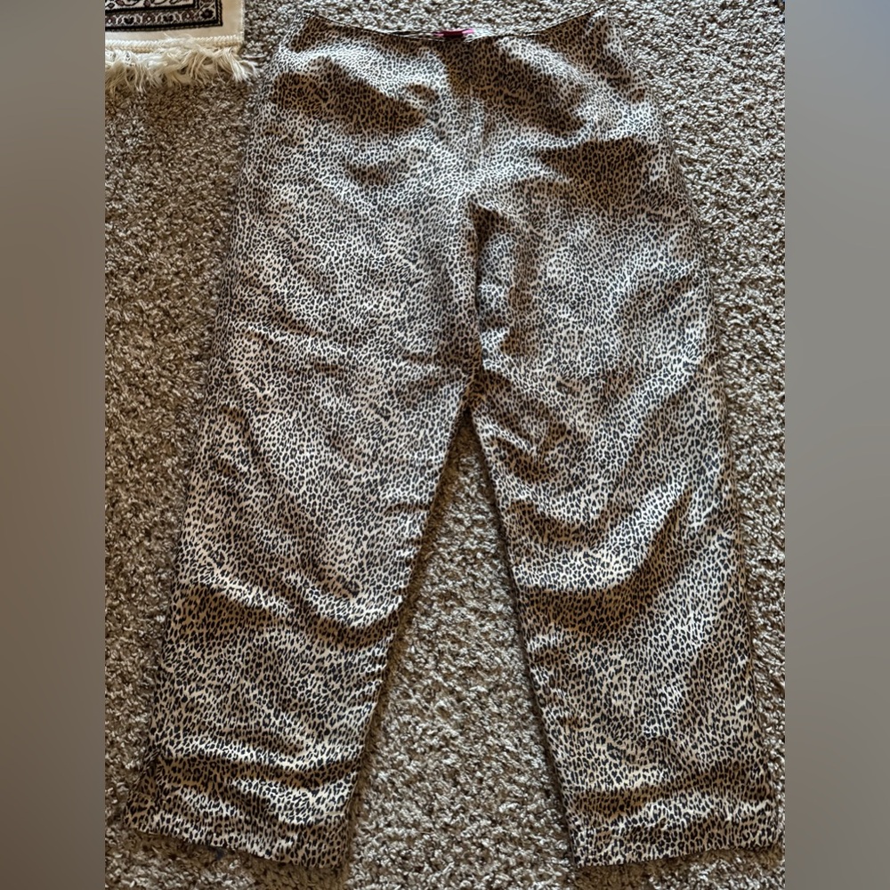 Vintage Sunny Leigh Leopard Print Pants